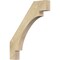 Ekena Millwork 4"W x 30"D x 36"H Merced Rough Sawn Knee Brace, Douglas Fir BRC04X30X36MRC00RDF - alternate 1